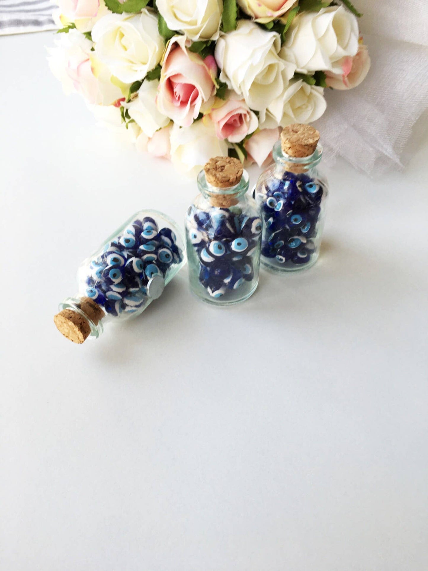 Evil eye bottle magnet