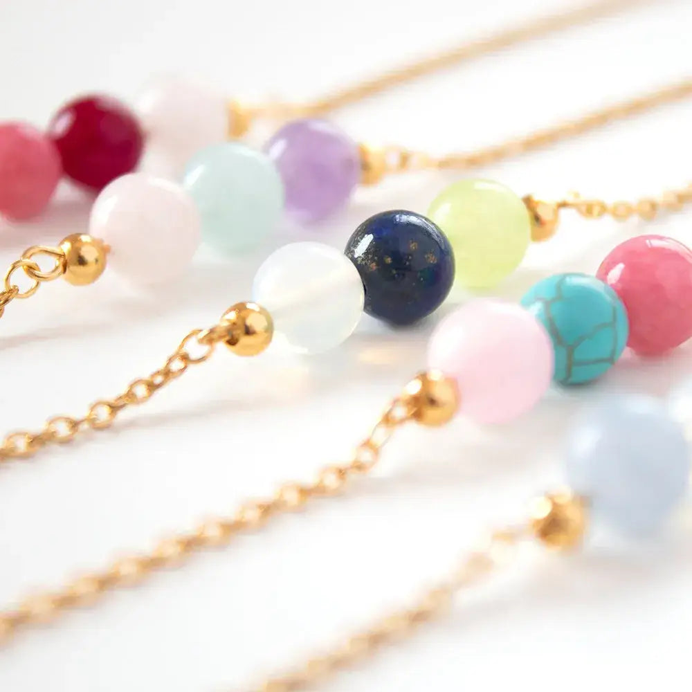 Dainty Stone Healing Friendship Bracelet