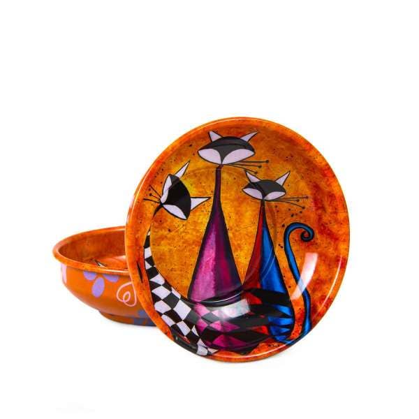 Turkish Trinket Bowl - Cat Designs