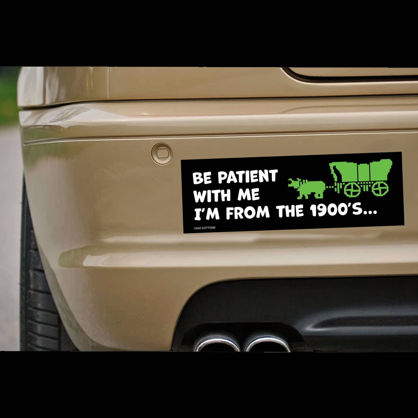 Be Patient With Me Car Magnet