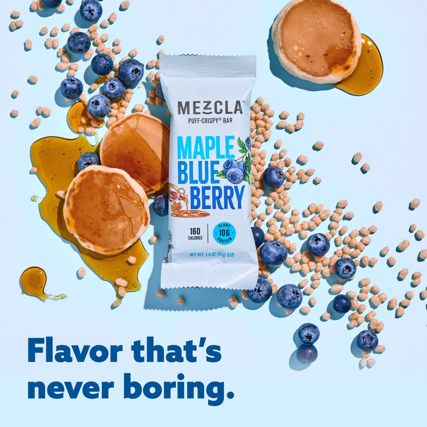 Maple Blueberry Bar