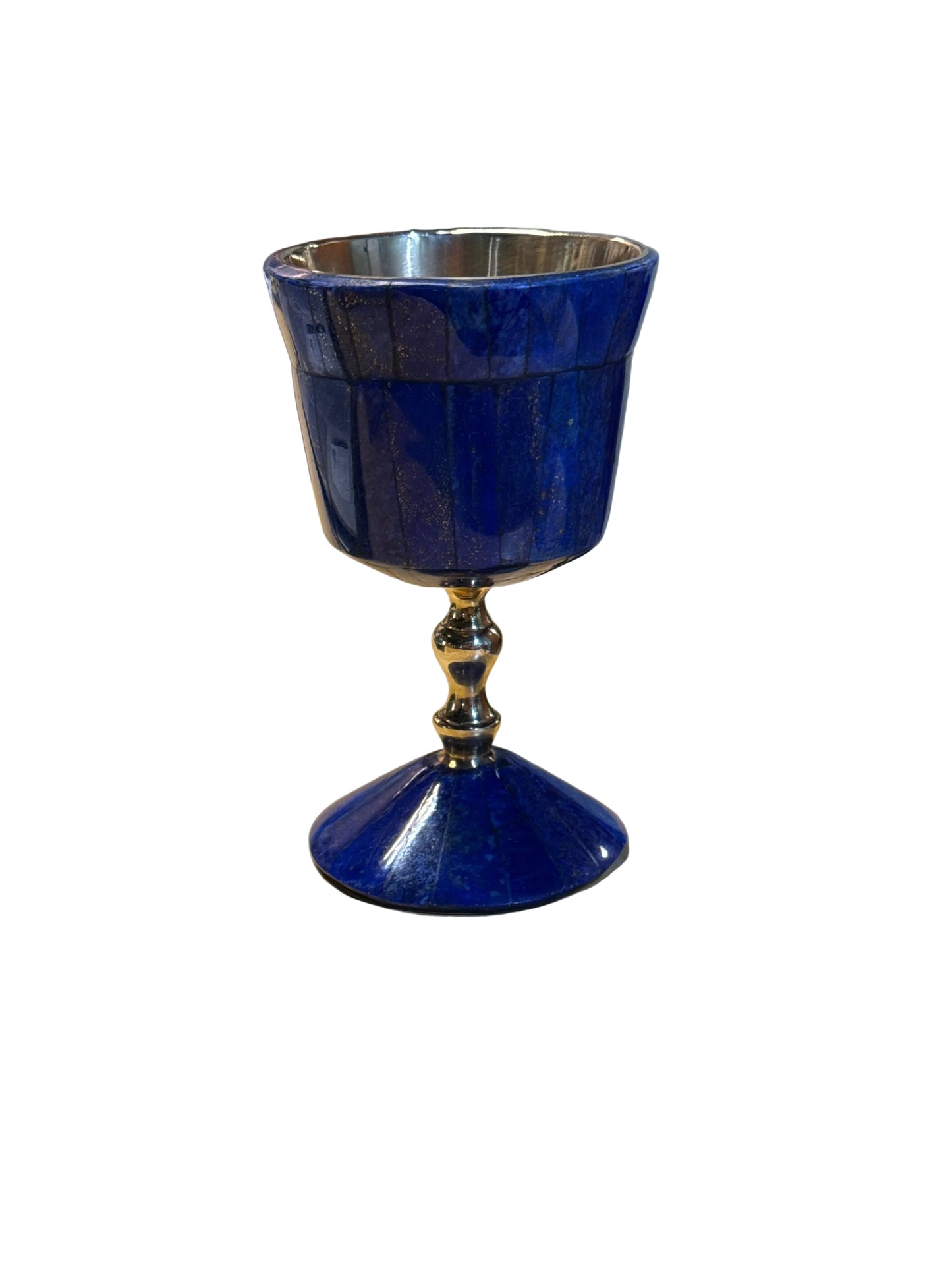 Lapis Lazuli Mosaic Goblet