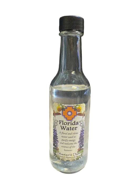 Florida Water Glass Bottle 5oz
