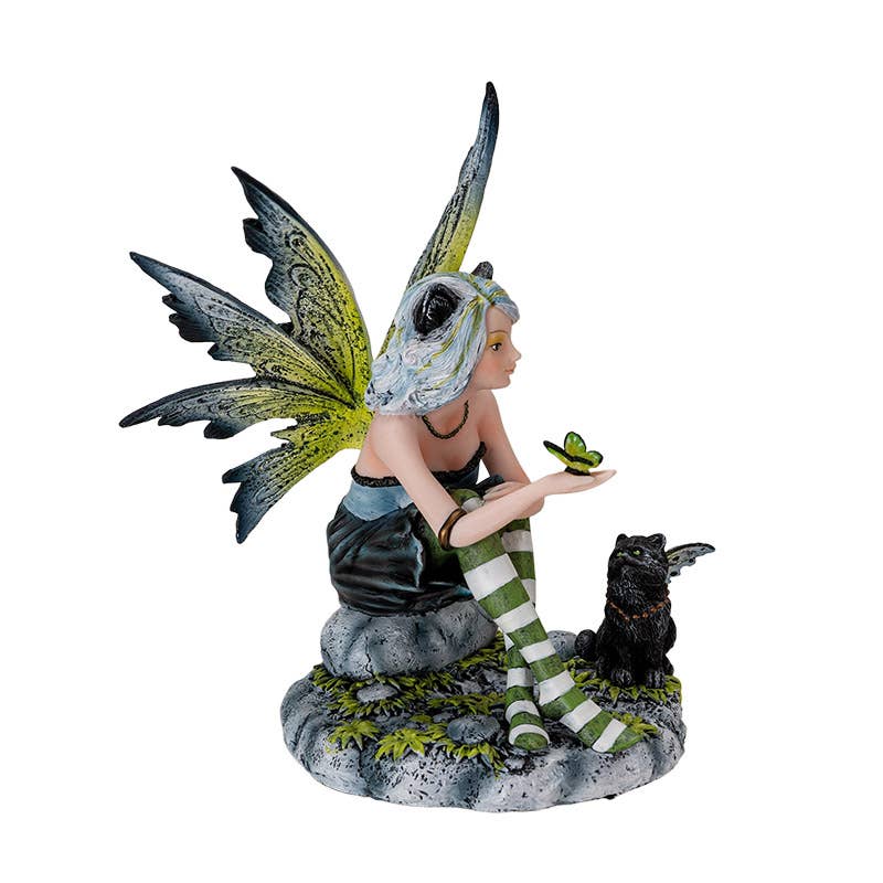 Fairy with Black Cat