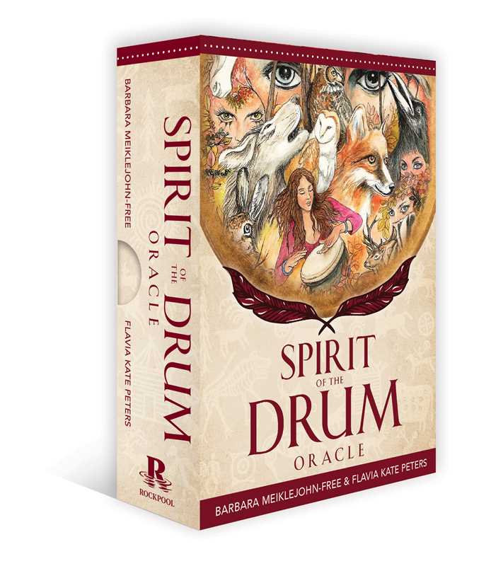 Spirit of the Drum Oracle by Barbara  Meiklejohn-Free: Flashcards; 136 pages / English