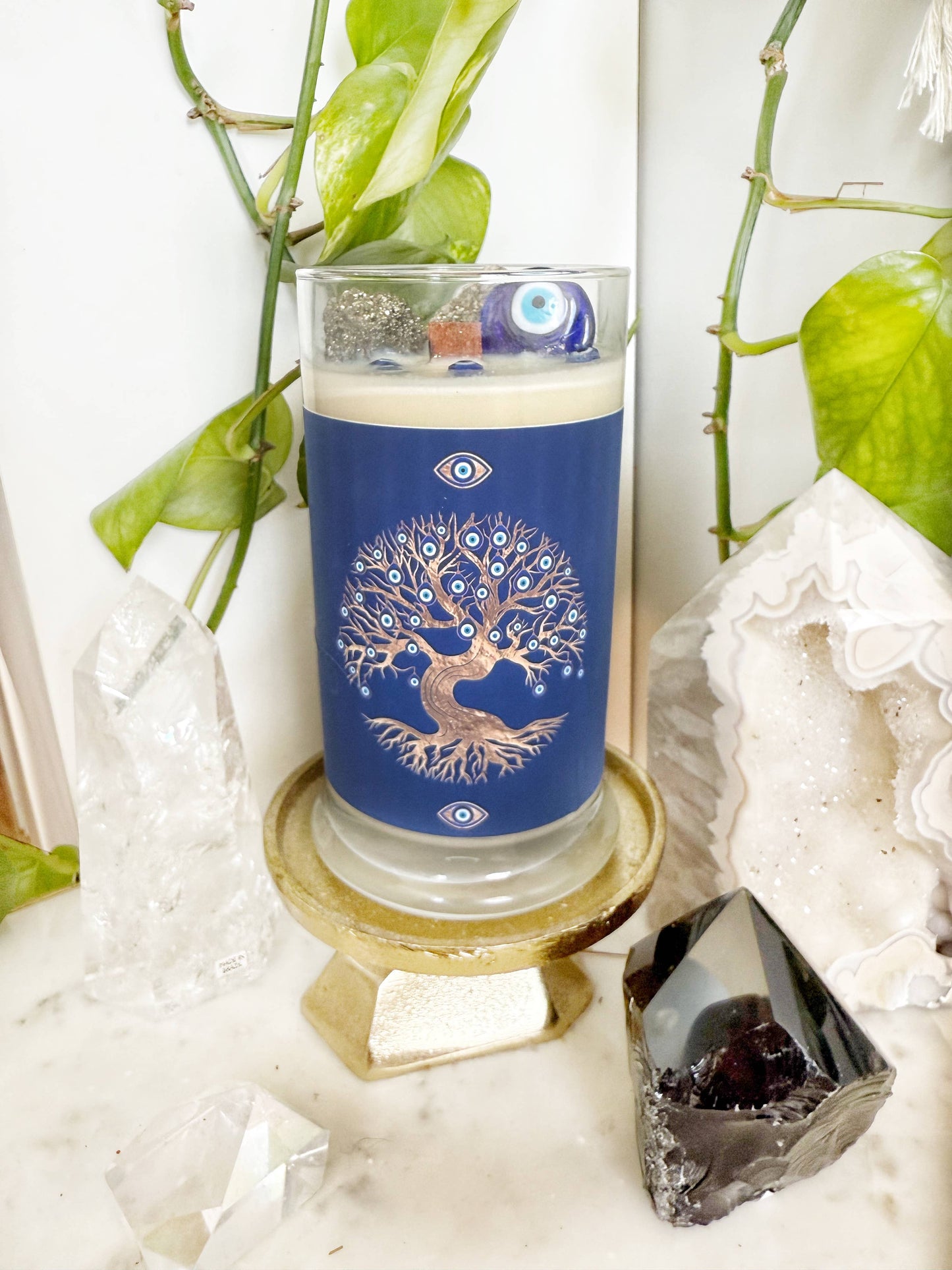 Affirmation Evil Eye 21oz Candle