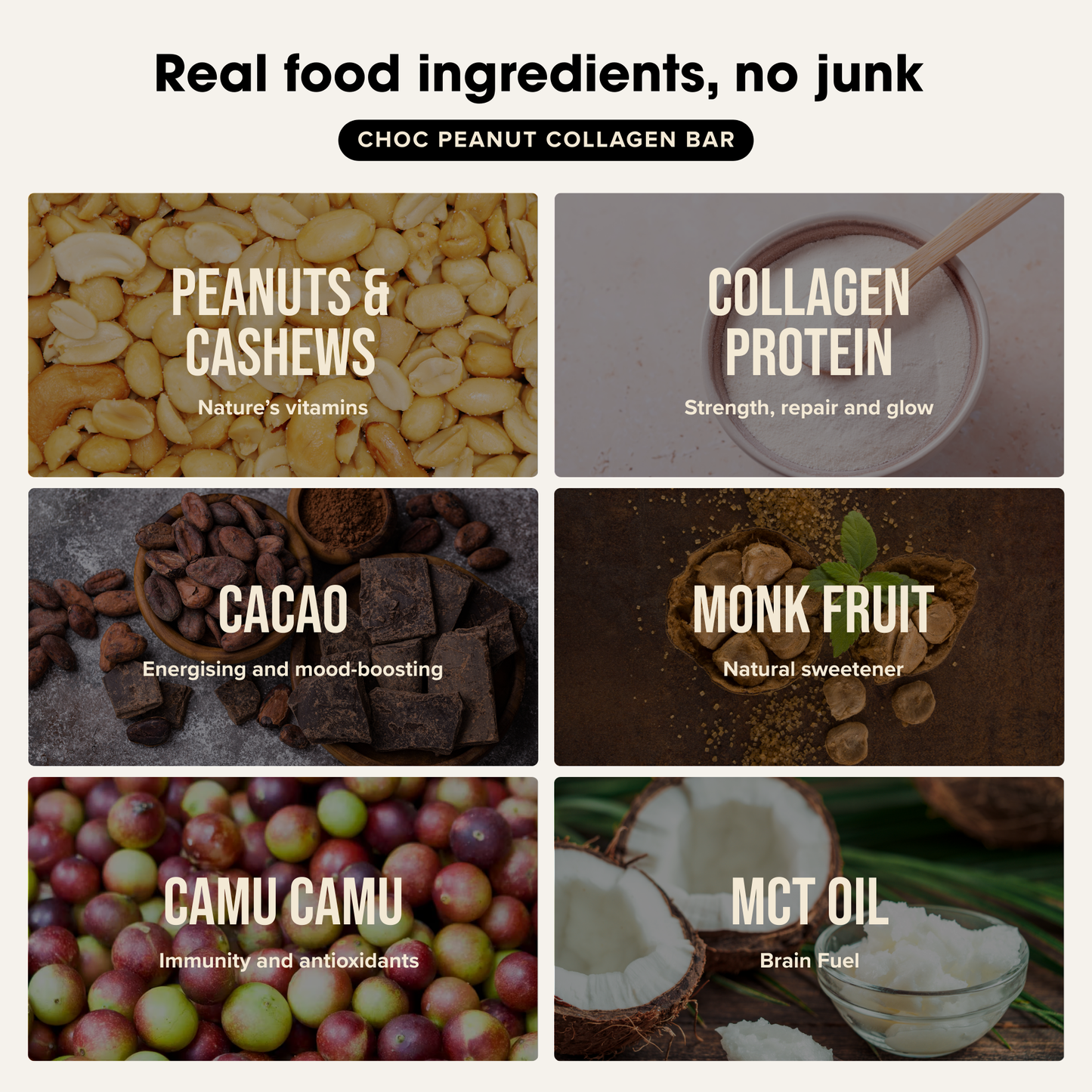 Collagen Protein Bar - Choc Peanut Butter