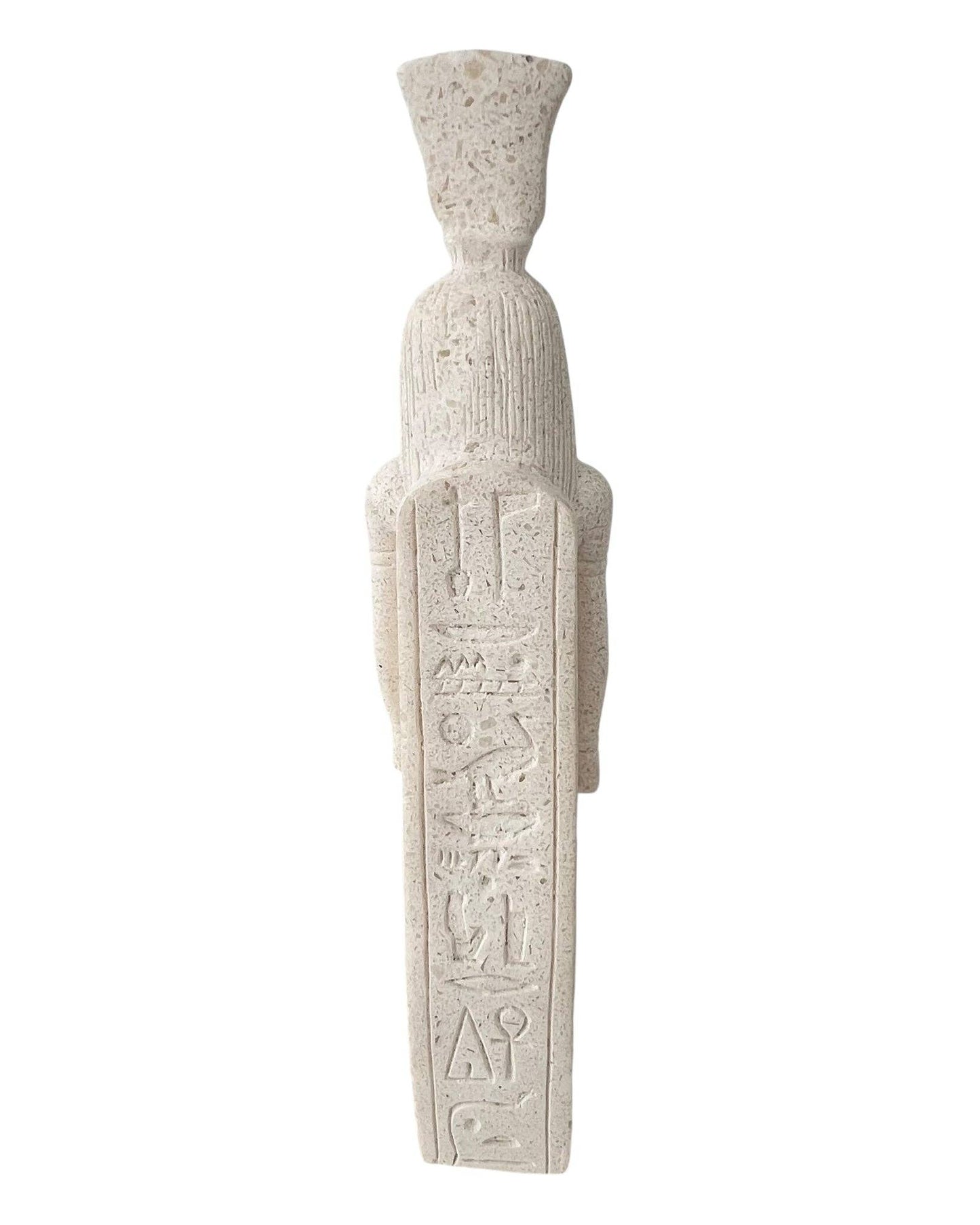 Isis Standing White Alabaster