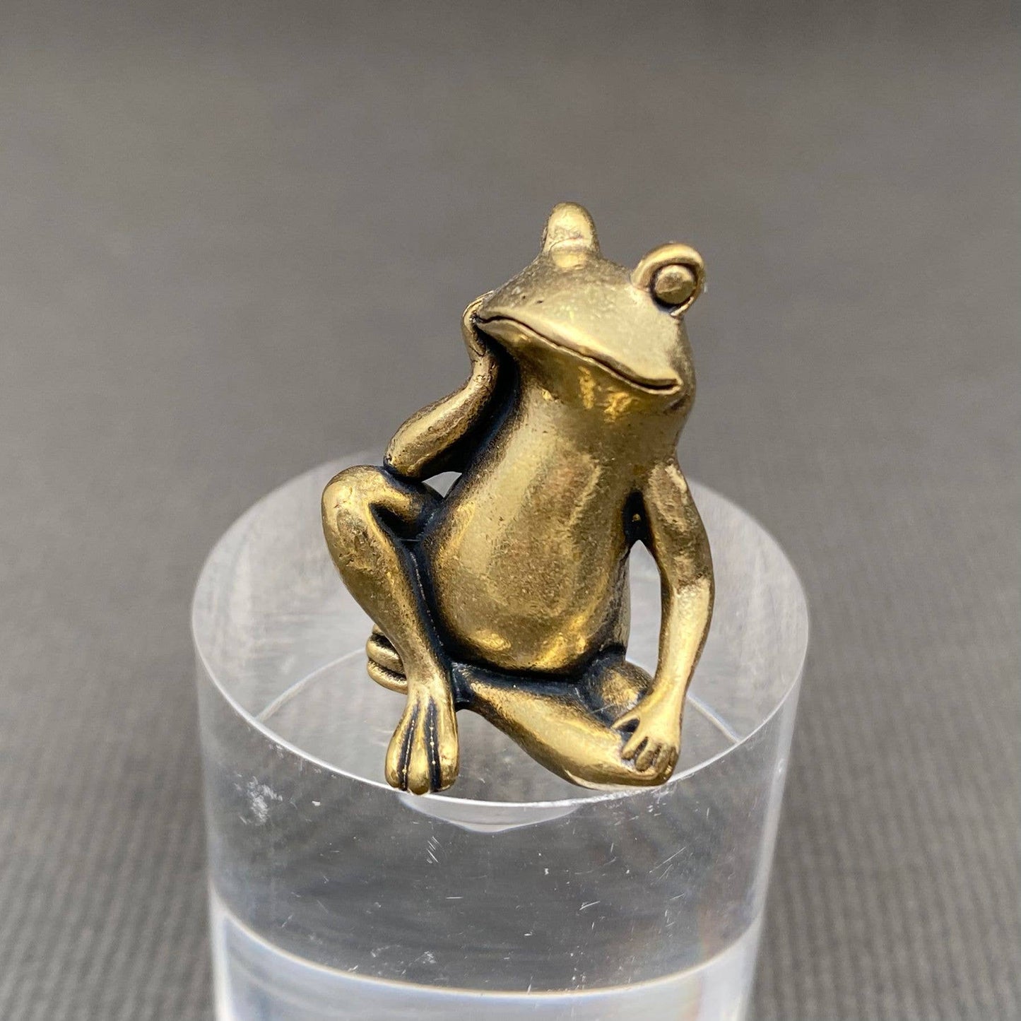 Brass Frog Crafts Desktop Ornaments Decoration