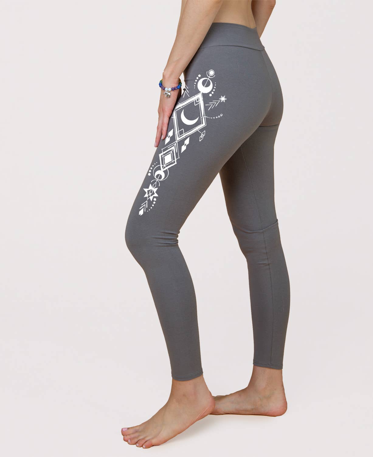 Moon Beam Organic Cotton Leggings - Yoga Pants: XL