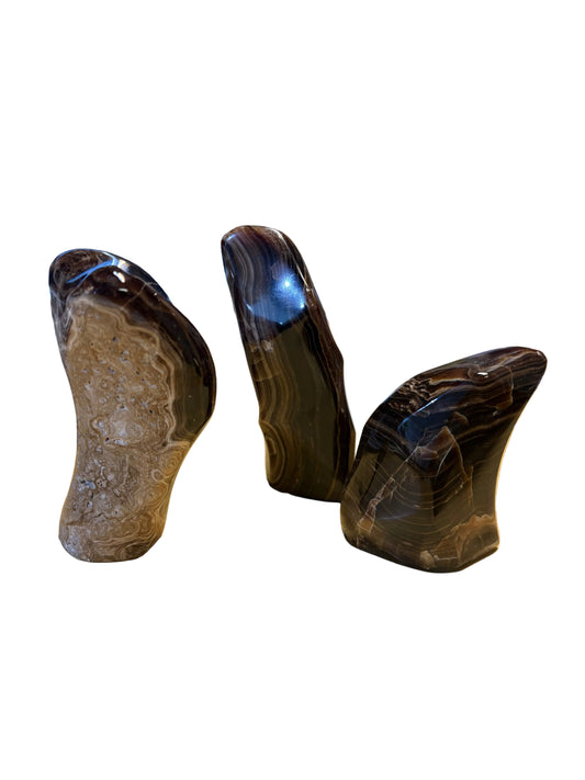 Chocolate Calcite Freeform Polished Small
