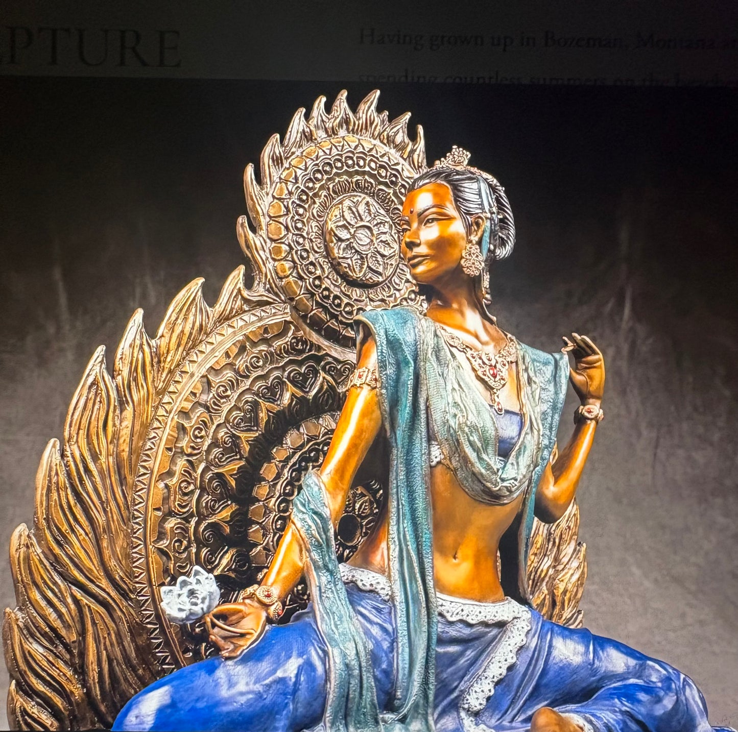 Quan Yin Bronze Sculpture