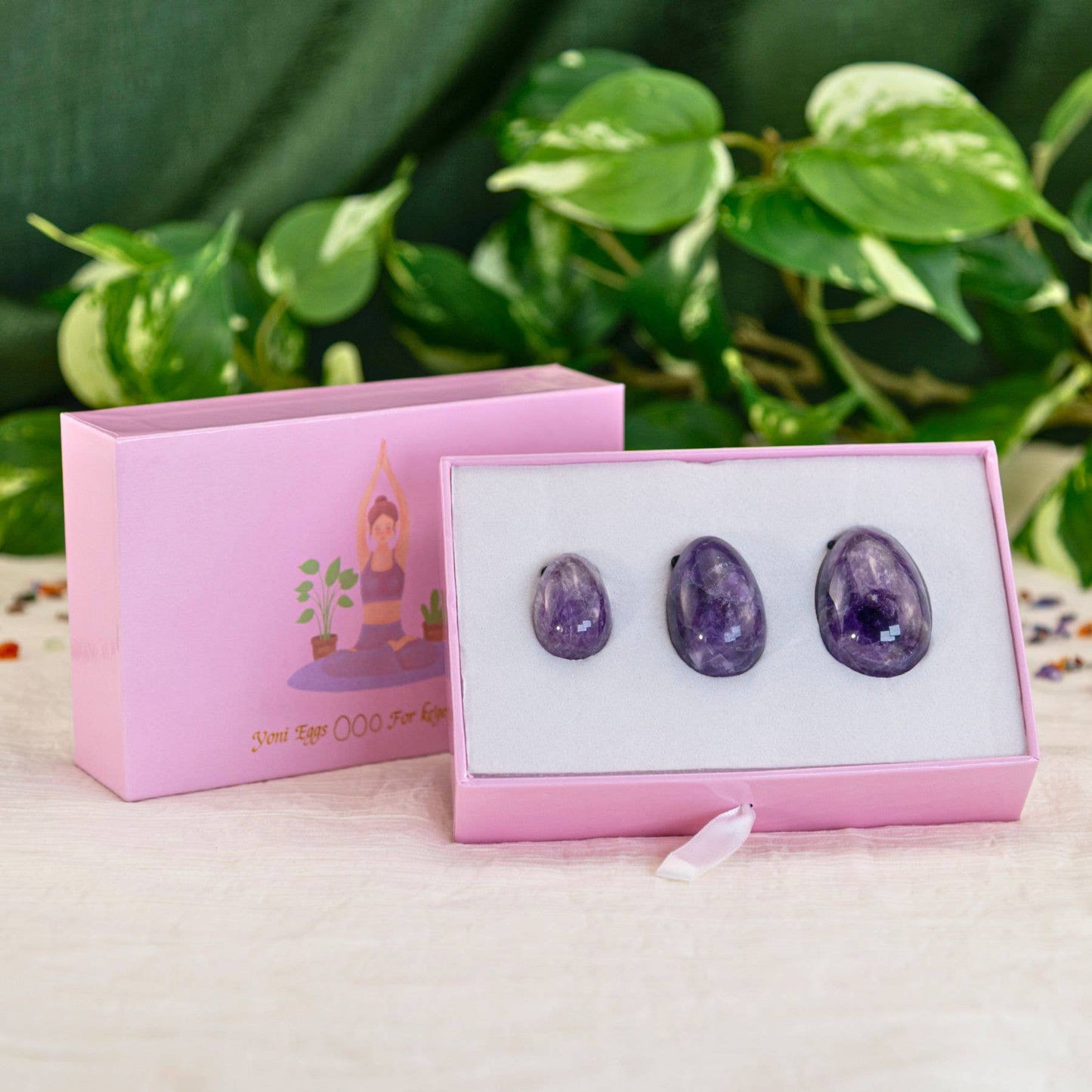 Yoni Eggs: Green Aventurine / 3pc