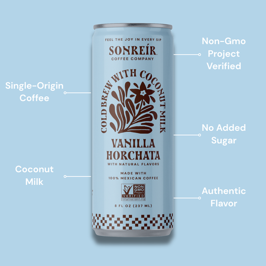 Vanilla Horchata – Coconut Milk Cold Brew Latte 8oz