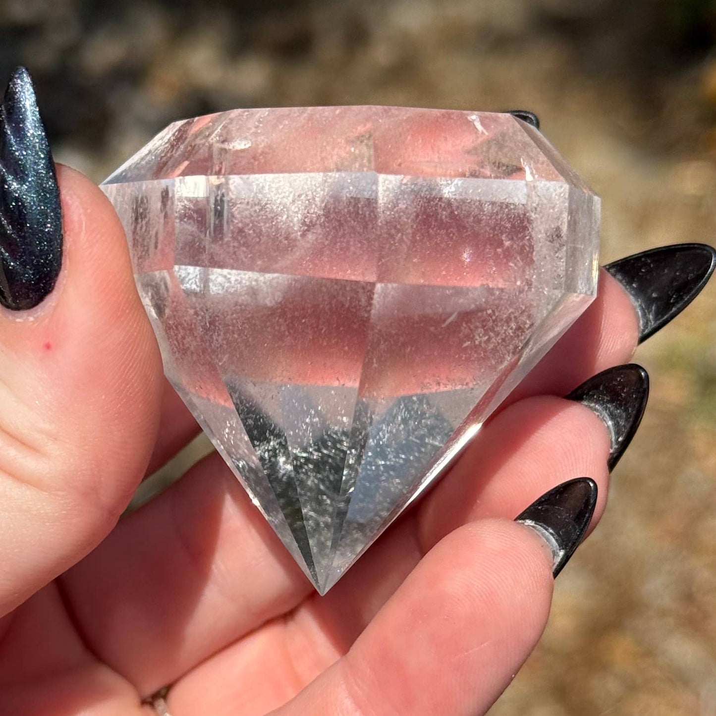 Clear Quartz Diamond