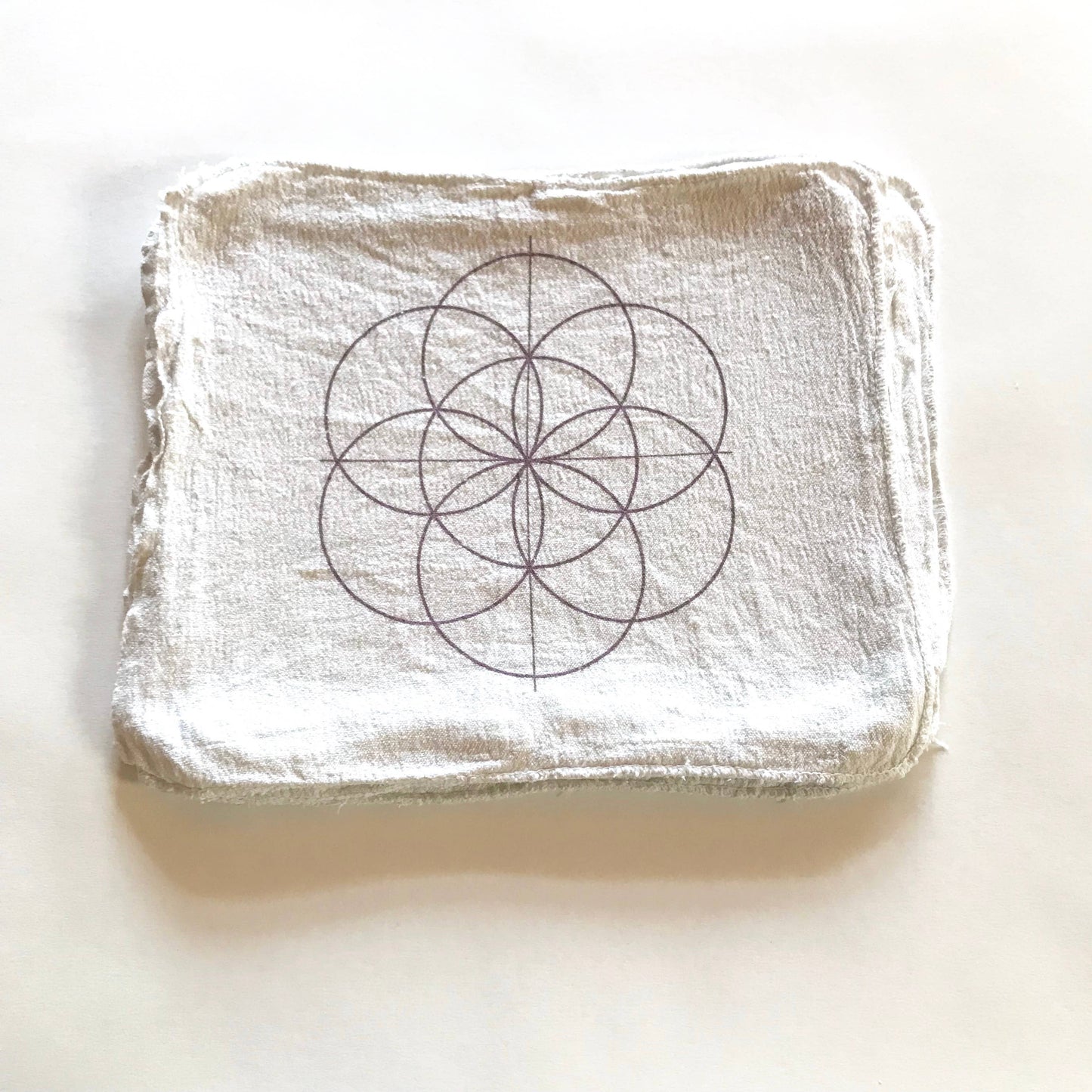 Assortment Sacred Geometry Crystal Grid Cloth Designs: Infinity