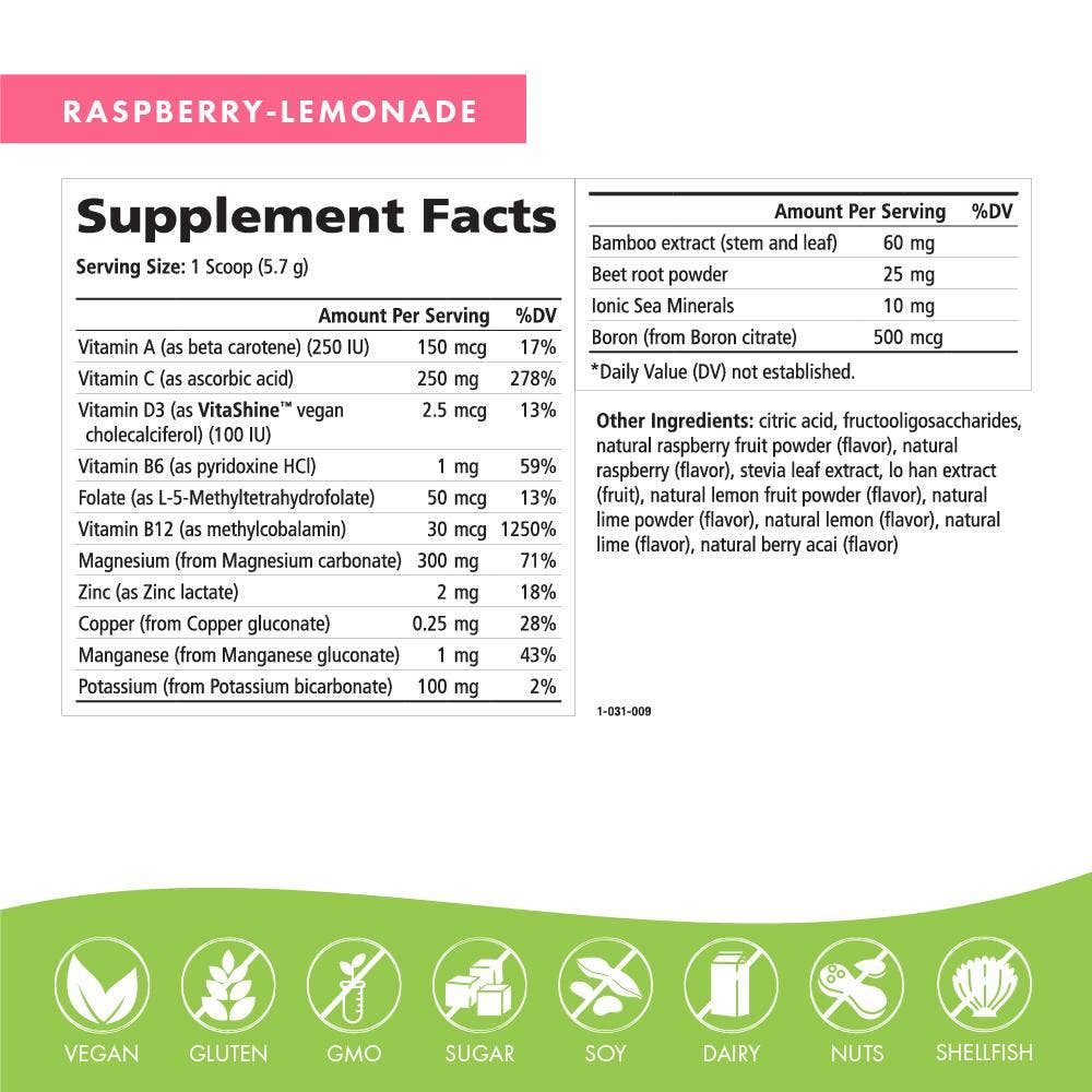 Ionic-Fizz™ Magnesium Plus™: Raspberry-Lemonade / 30 SERV