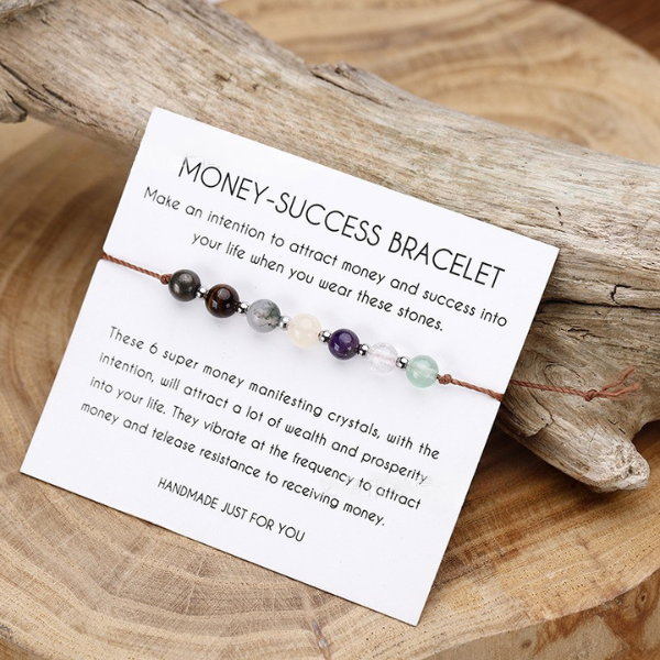 Money-Success Power Bead Bracelet