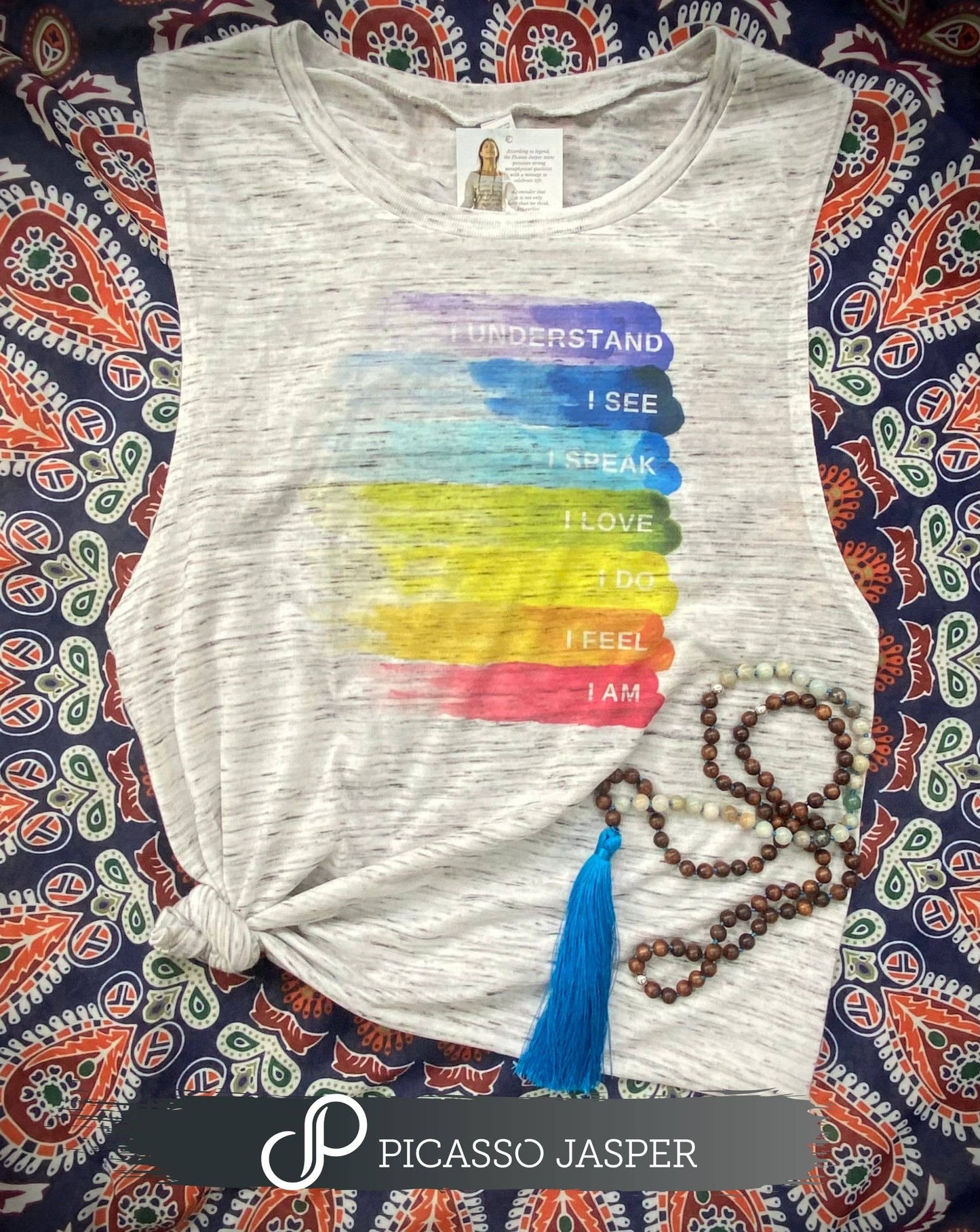 Chakra Love, Relaxed Muscle Tank: XLarge