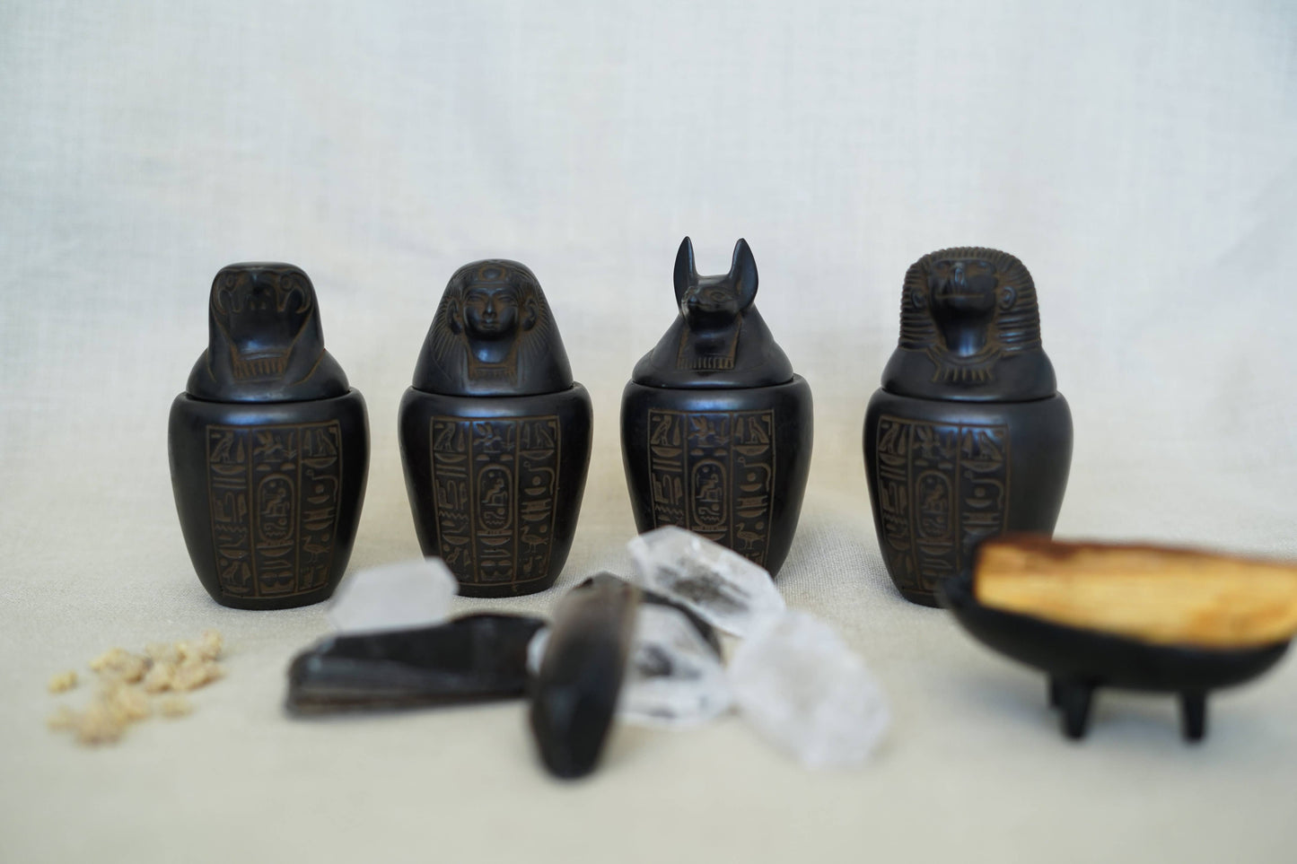 Canonic Jar, Hapy, Black Basalt