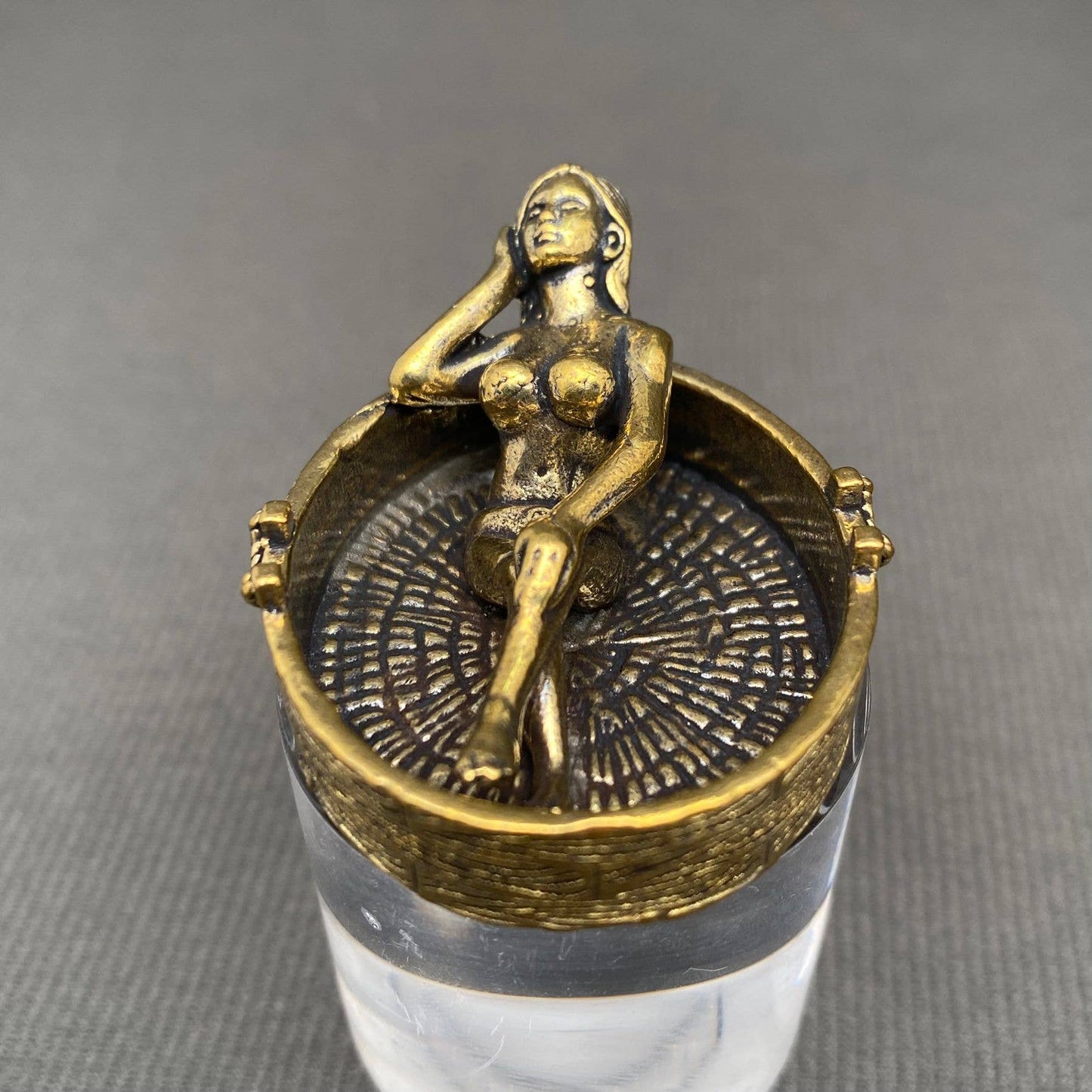 Brass Beauty In The Bathtub Desktop Ornaments Decoration
