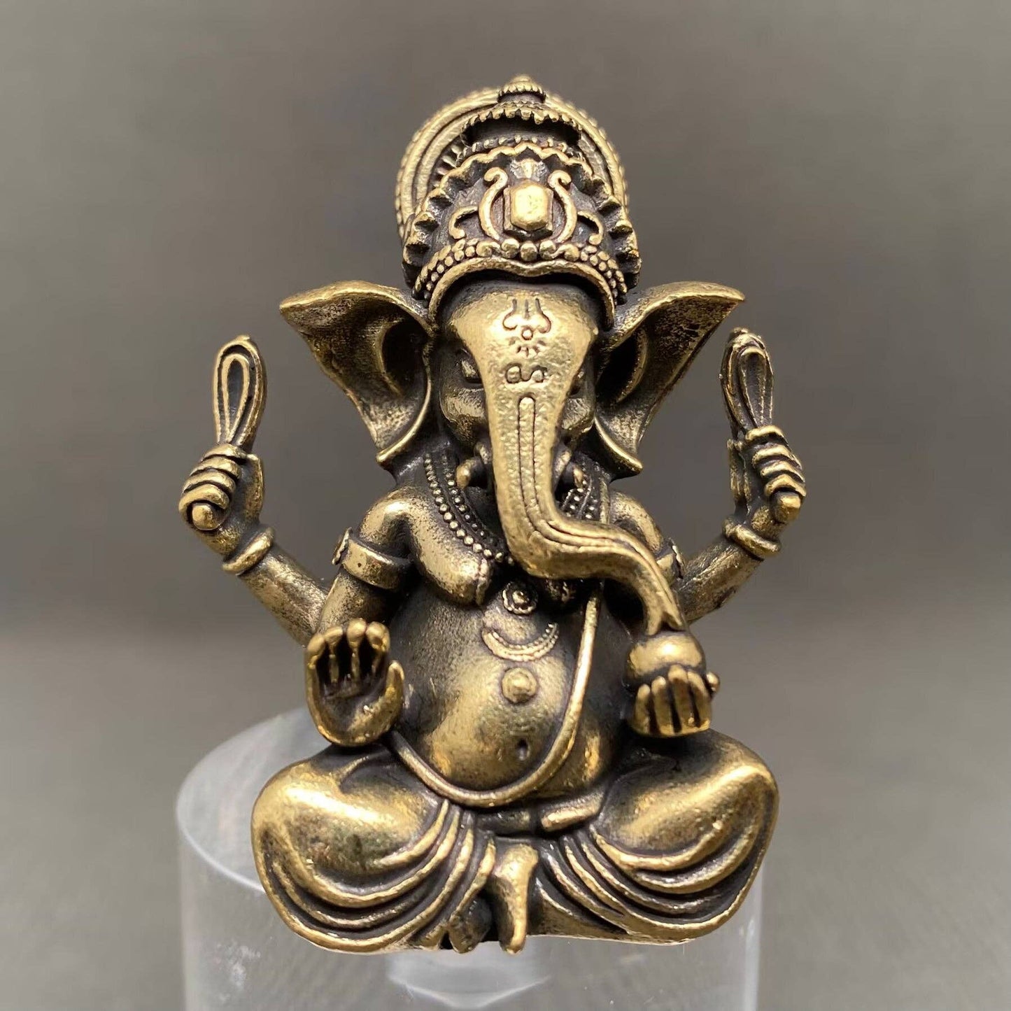 Brass Ganesha Crafts Desktop Ornaments