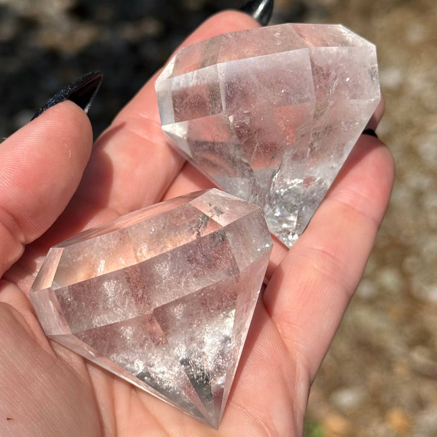 Clear Quartz Diamond