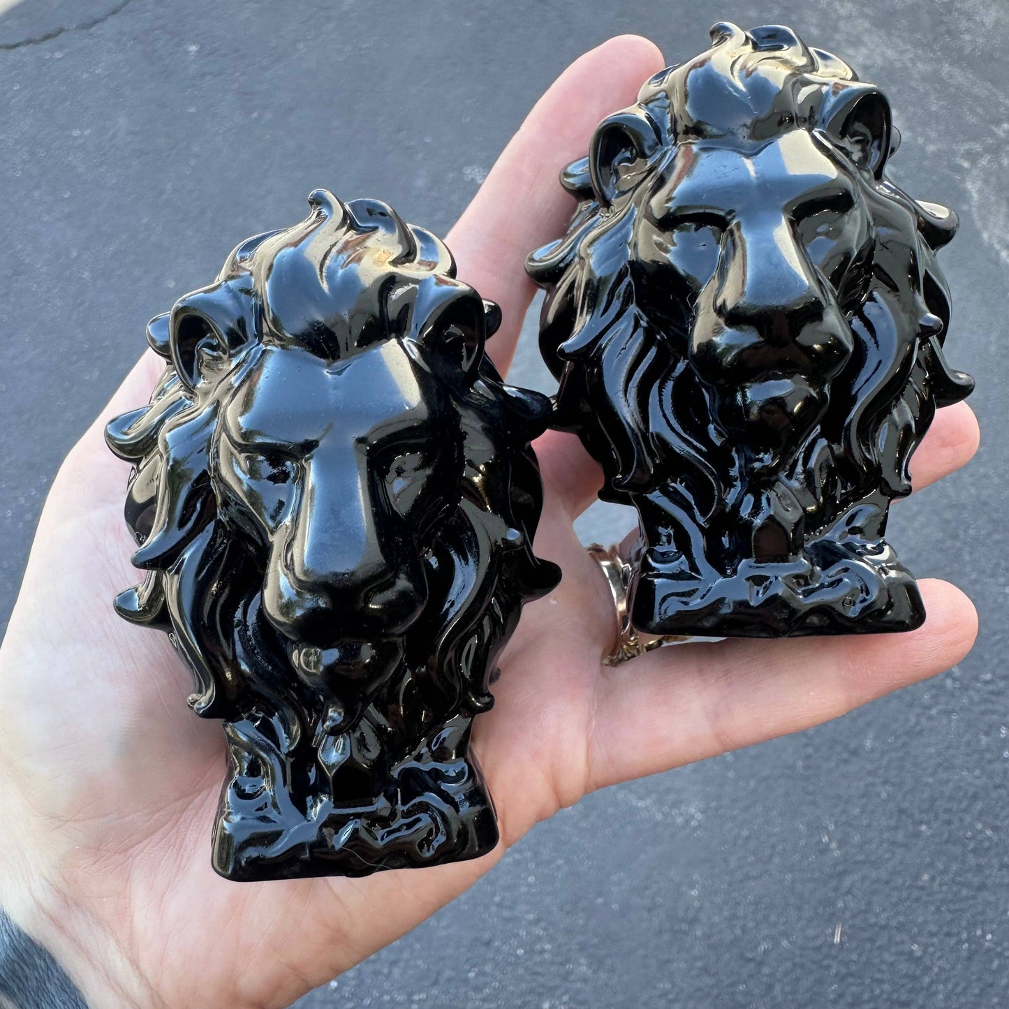 Leo the Obsidian Lion - Sold Individually