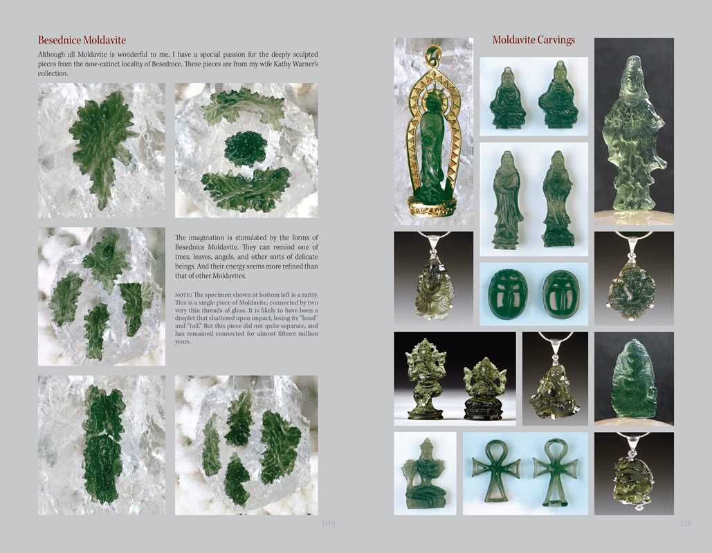 Book of Moldavite by Robert Simmons: Paperback; 256 pages / English