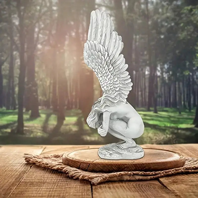 Redemption Fairy Statue with Angel Wings Miniature - 5.9''