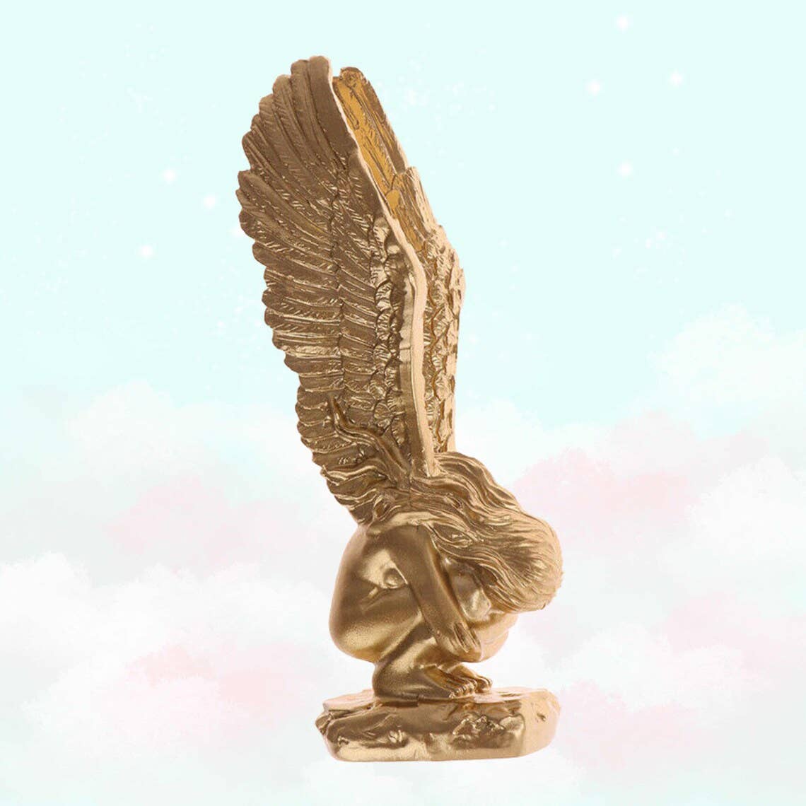 Redemption Fairy Statue with Angel Wings Miniature - 5.9''