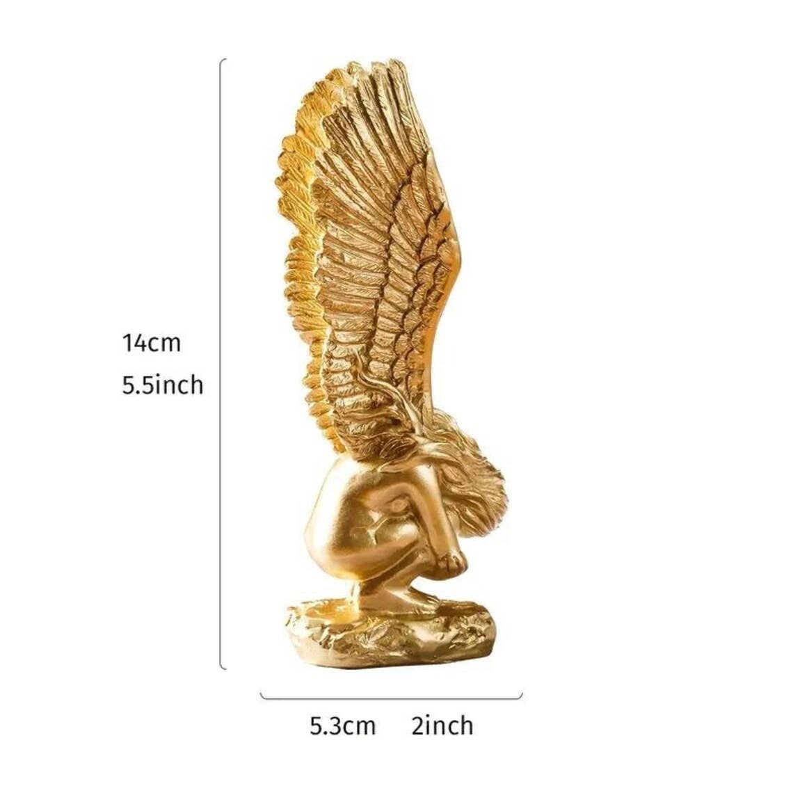 Redemption Fairy Statue with Angel Wings Miniature - 5.9''