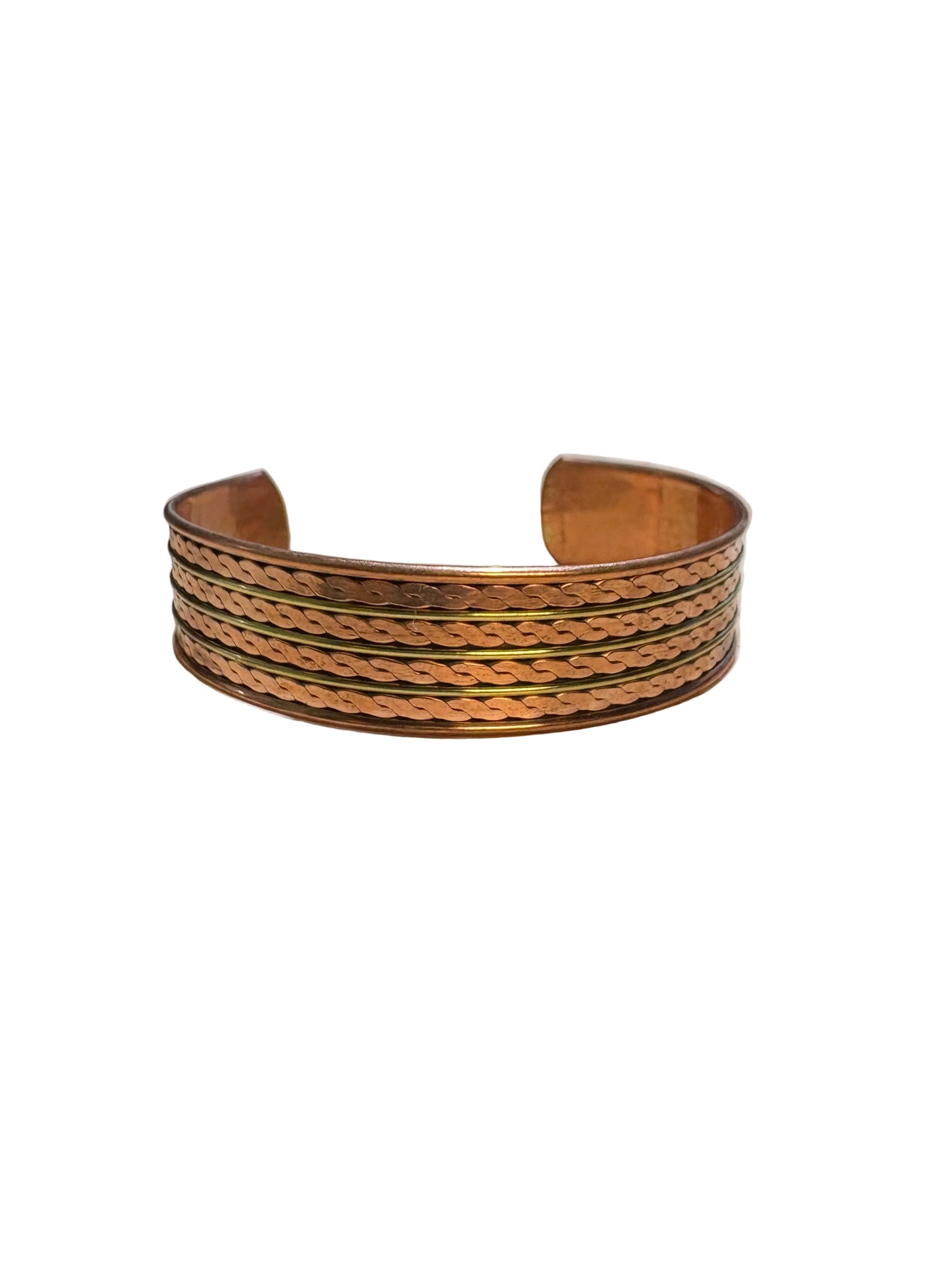 Copper Cuff Bracelets Non-Magnetic