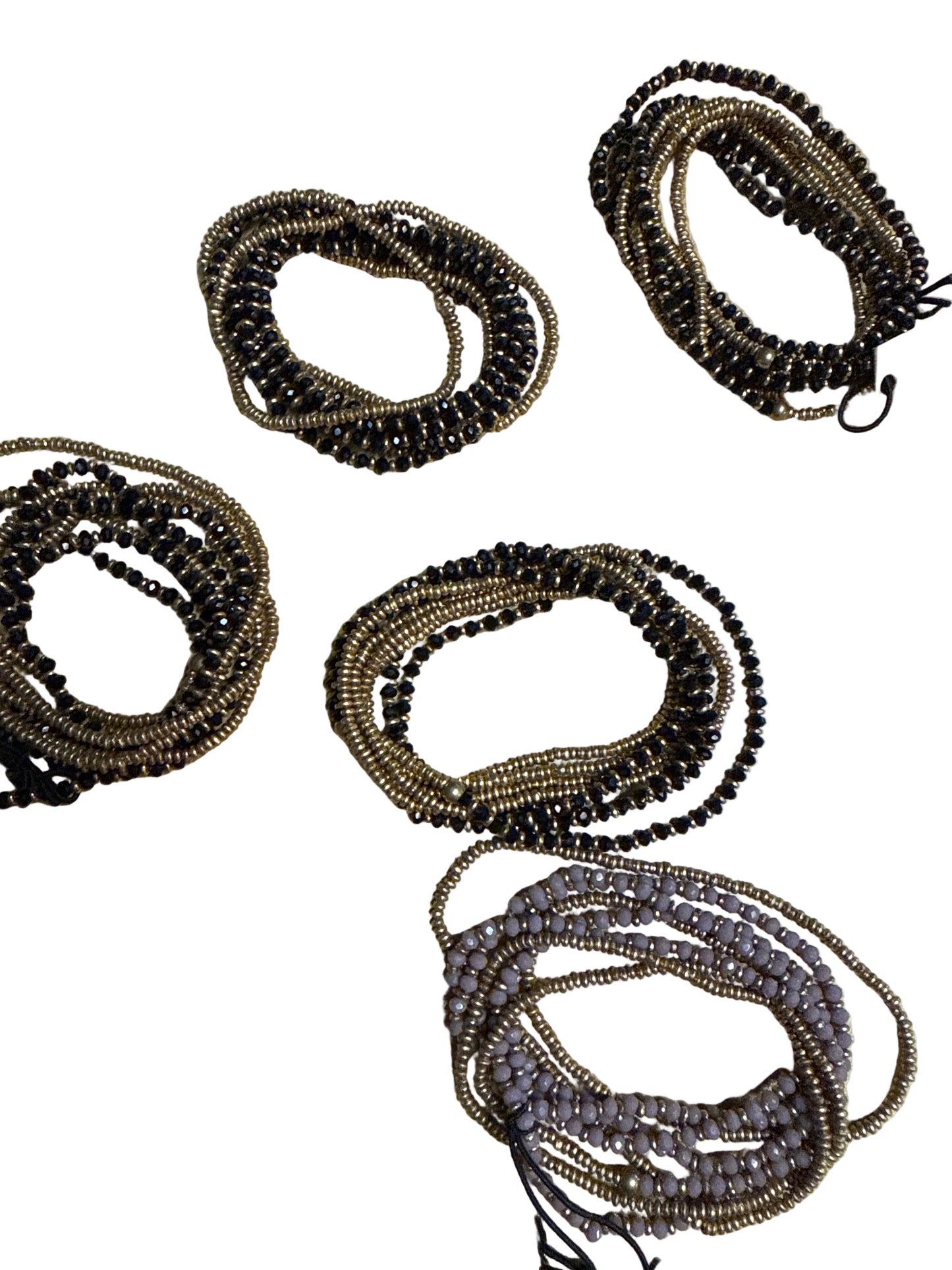 Long Single Strand Beaded Wrap Bracelet/Necklace Baizaar