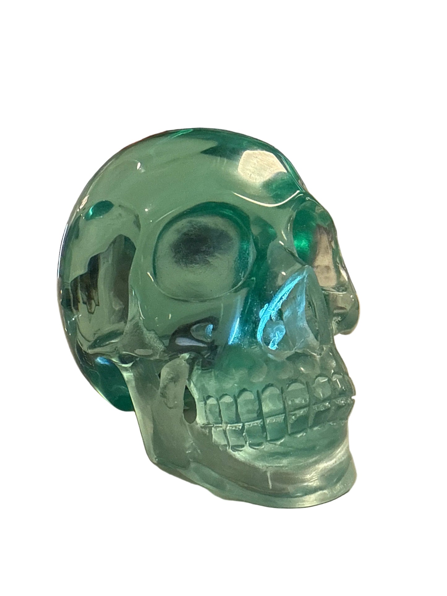 Glass Skull 5"