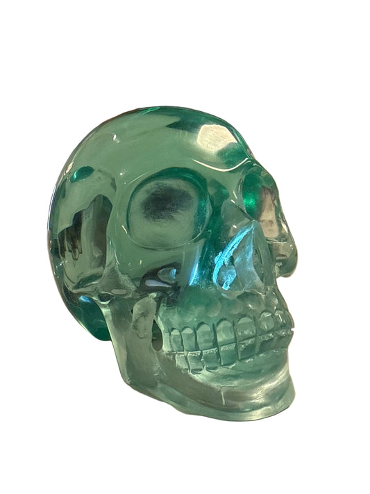 Glass Skull 5"
