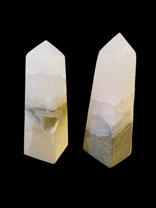 Pink Calcite Tower Mini