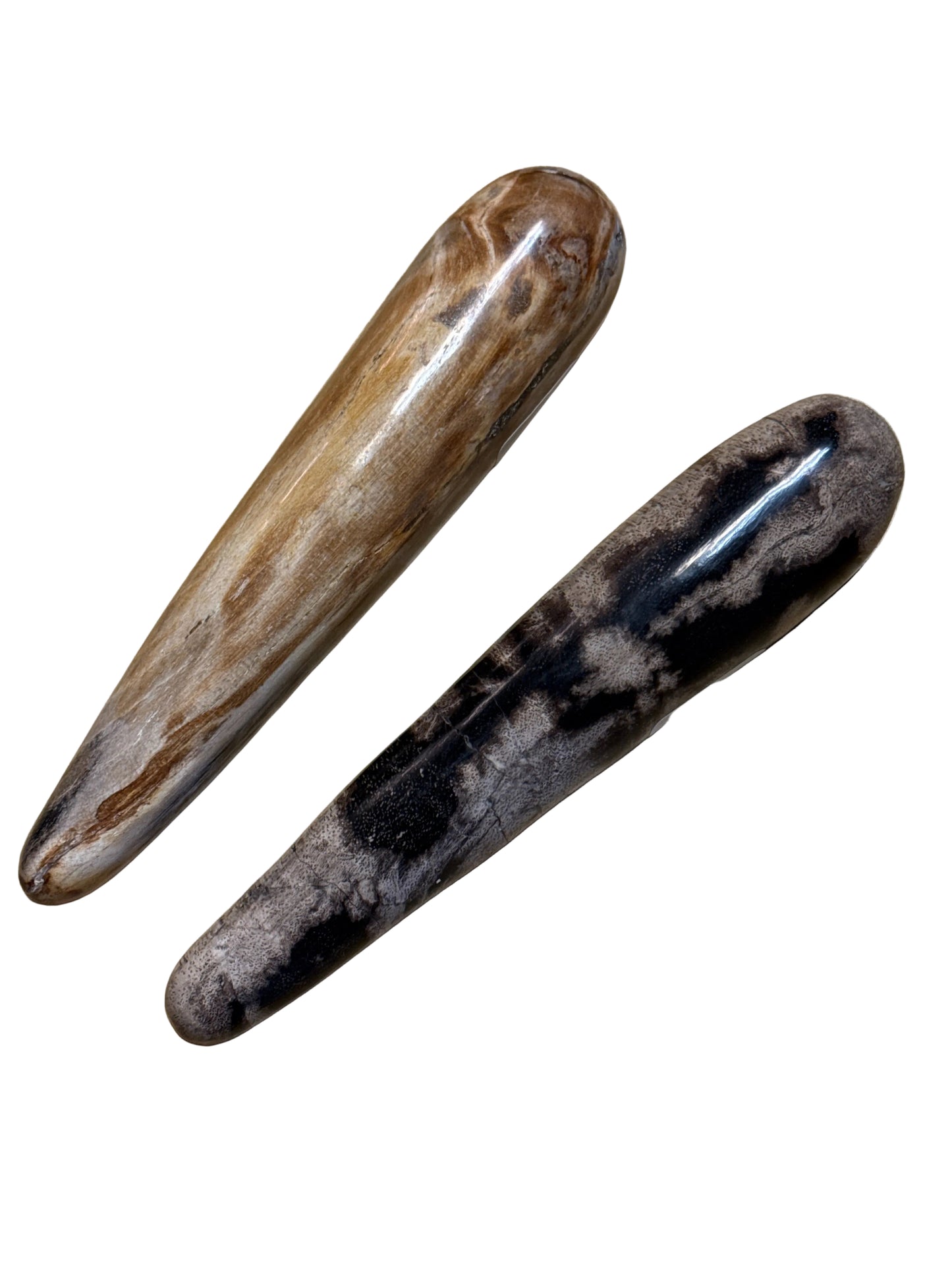 Petrified Wood Massage Wand