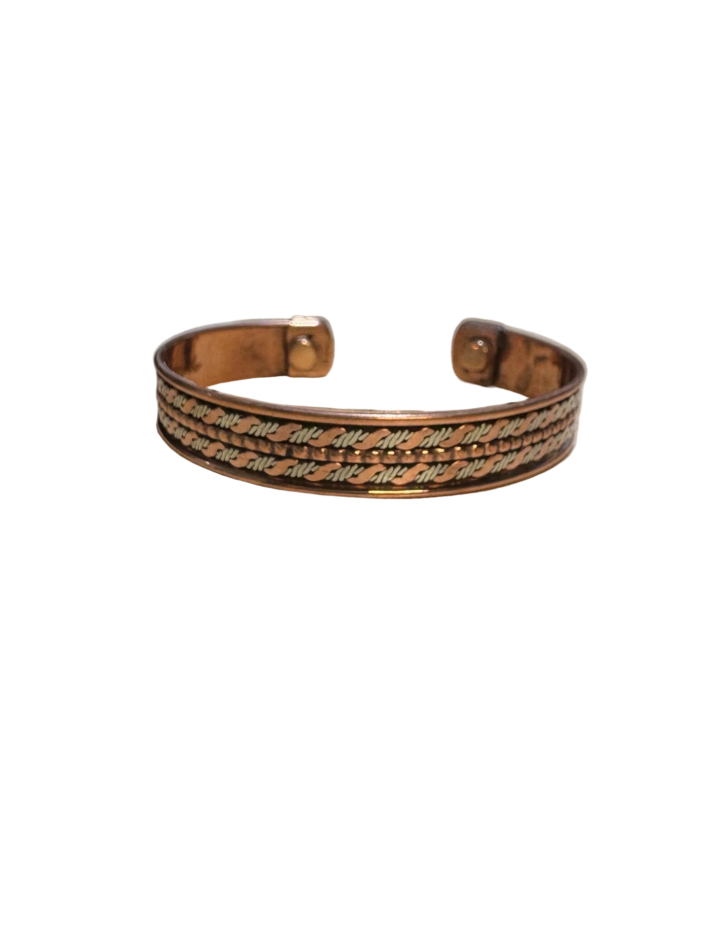 Copper Cuff Bracelets Non-Magnetic