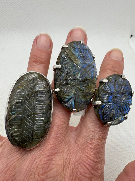 Labradorite Ring