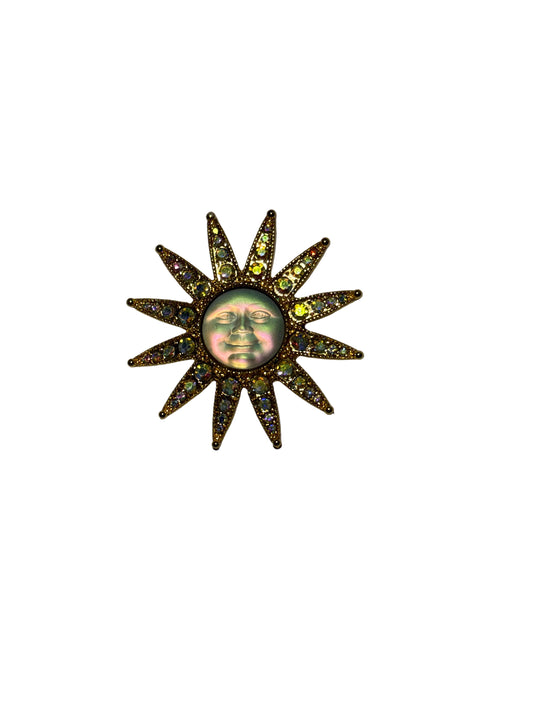 Gemstone Brooch Various Styles