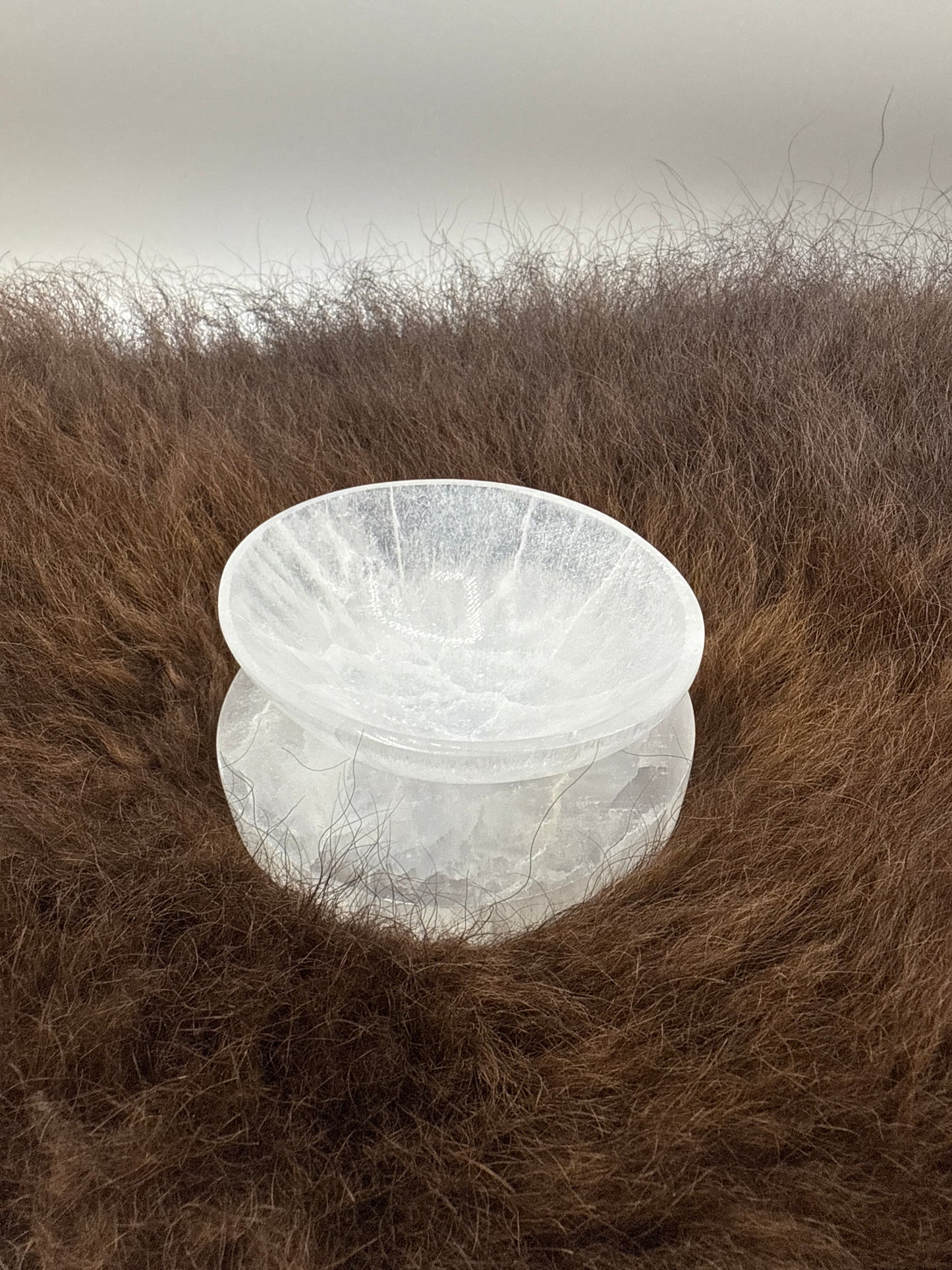 Selenite Bowl Oval