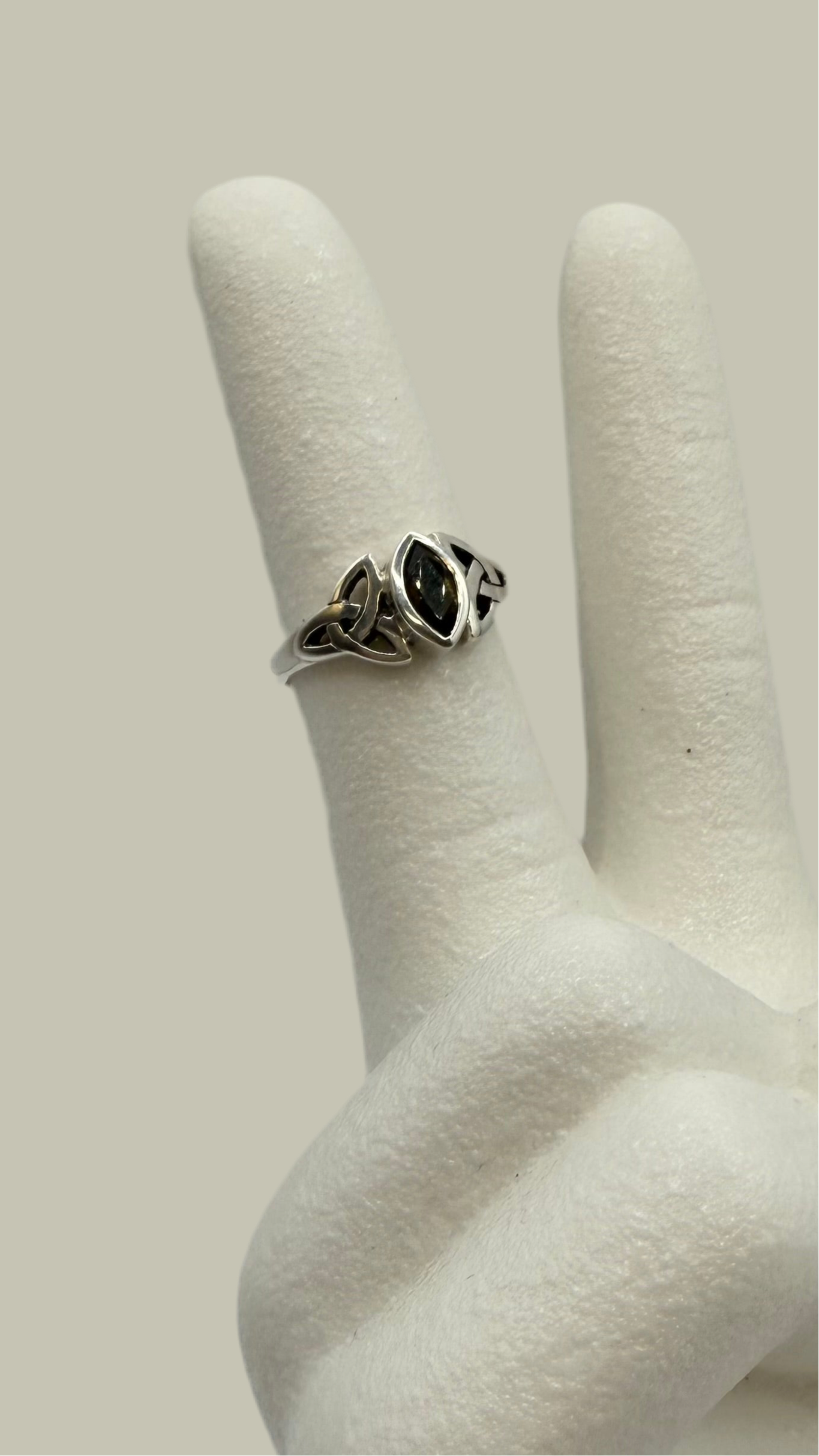 Moldavite Ring