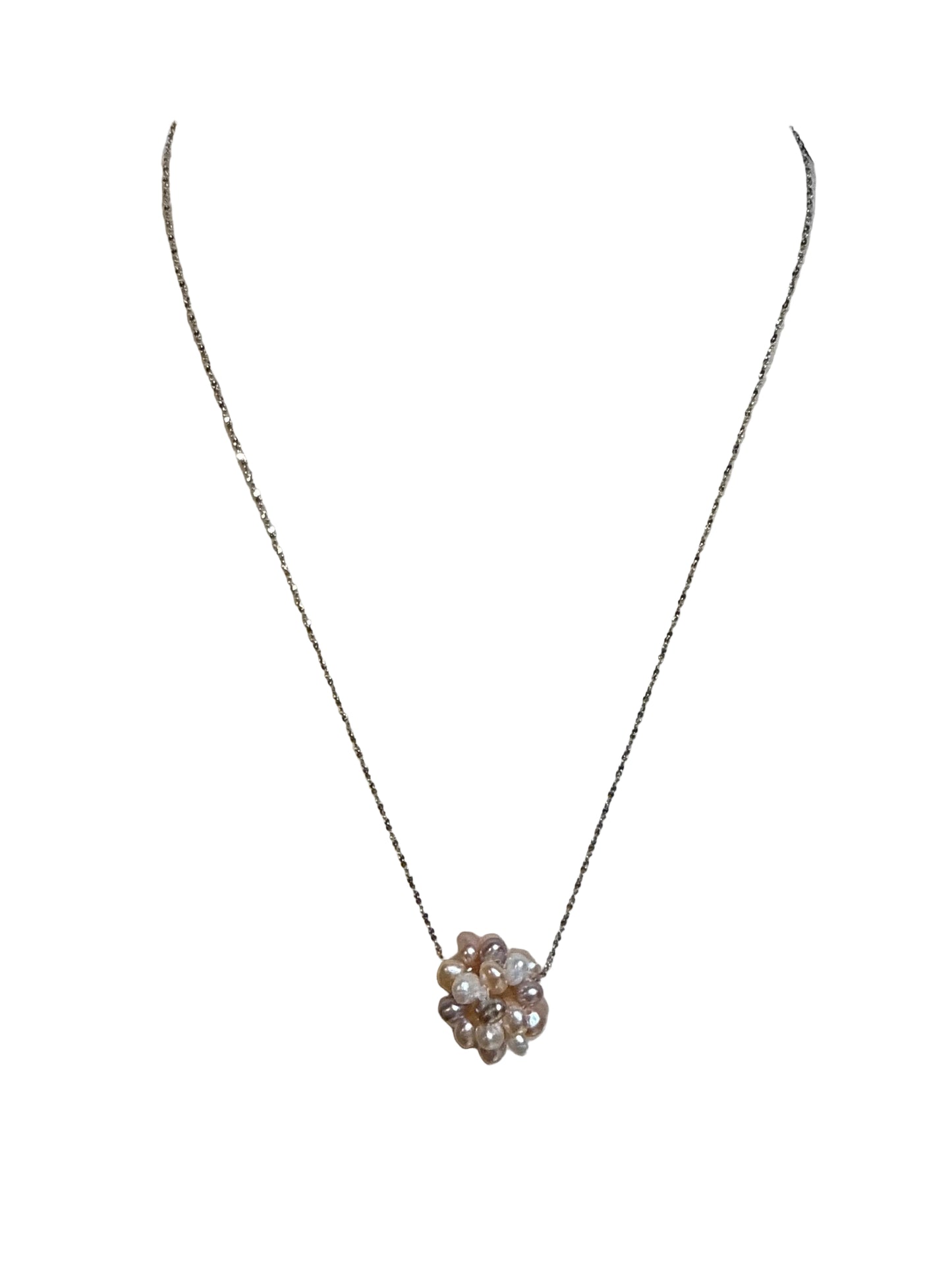Mini Pearl Sphere Necklace