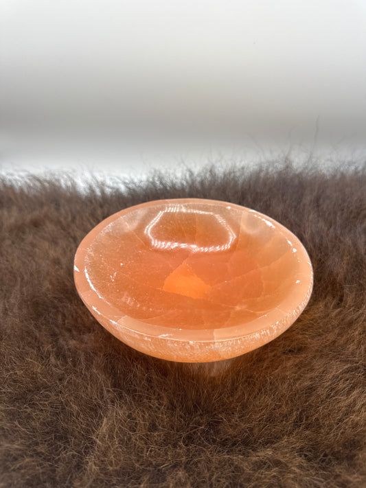 Selenite Bowl Round 6"