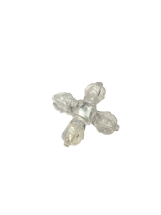 Quartz Vishvavajra - Double Vajra