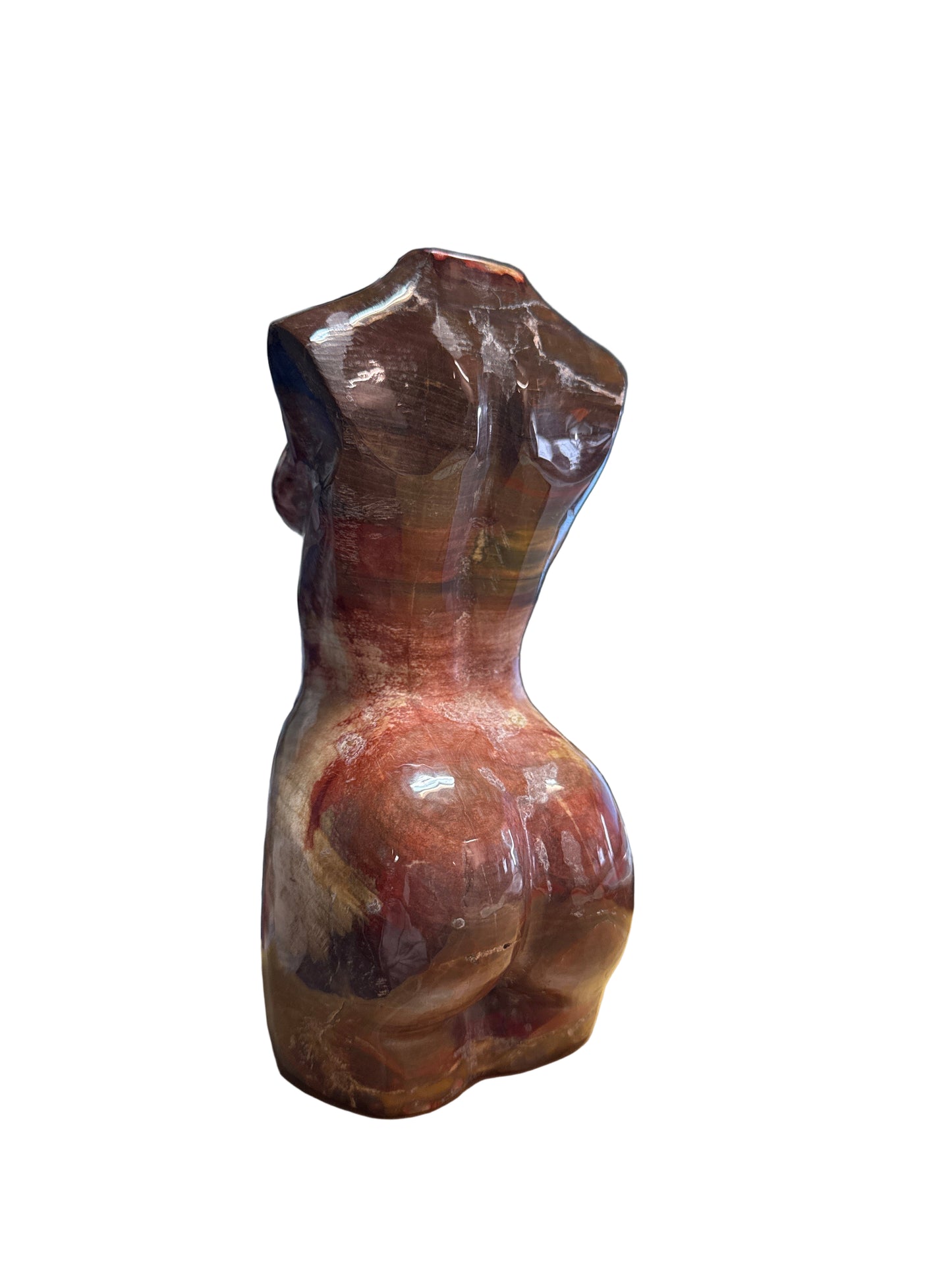 Goddess Petrified Wood 8"