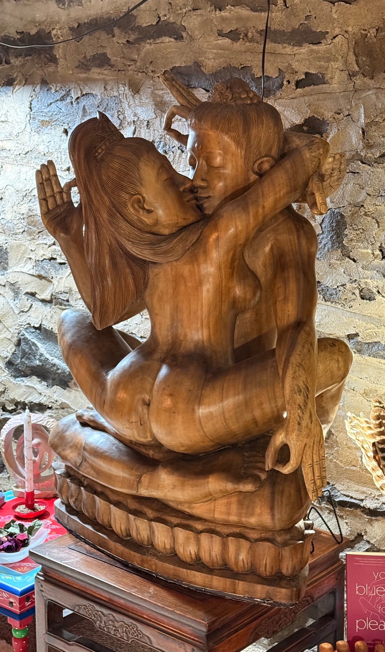 Yab Yum Statue Bali (Quantum Entanglement)