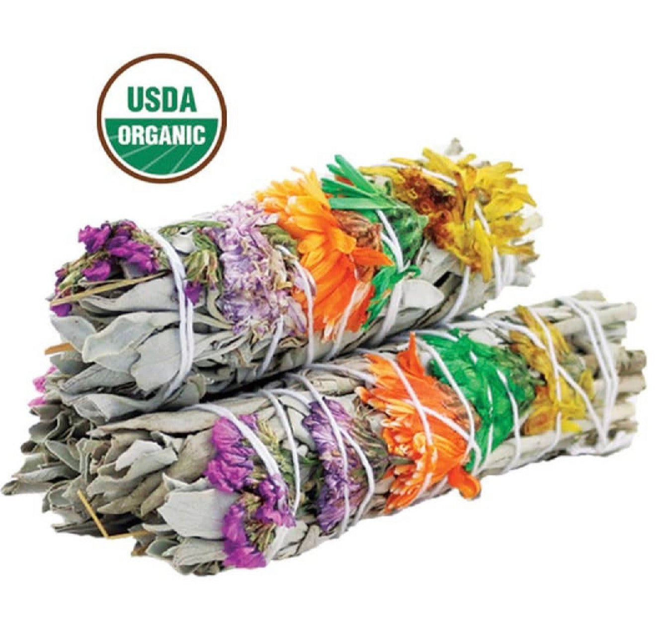 Sage Smudge Stick Bundle 4"