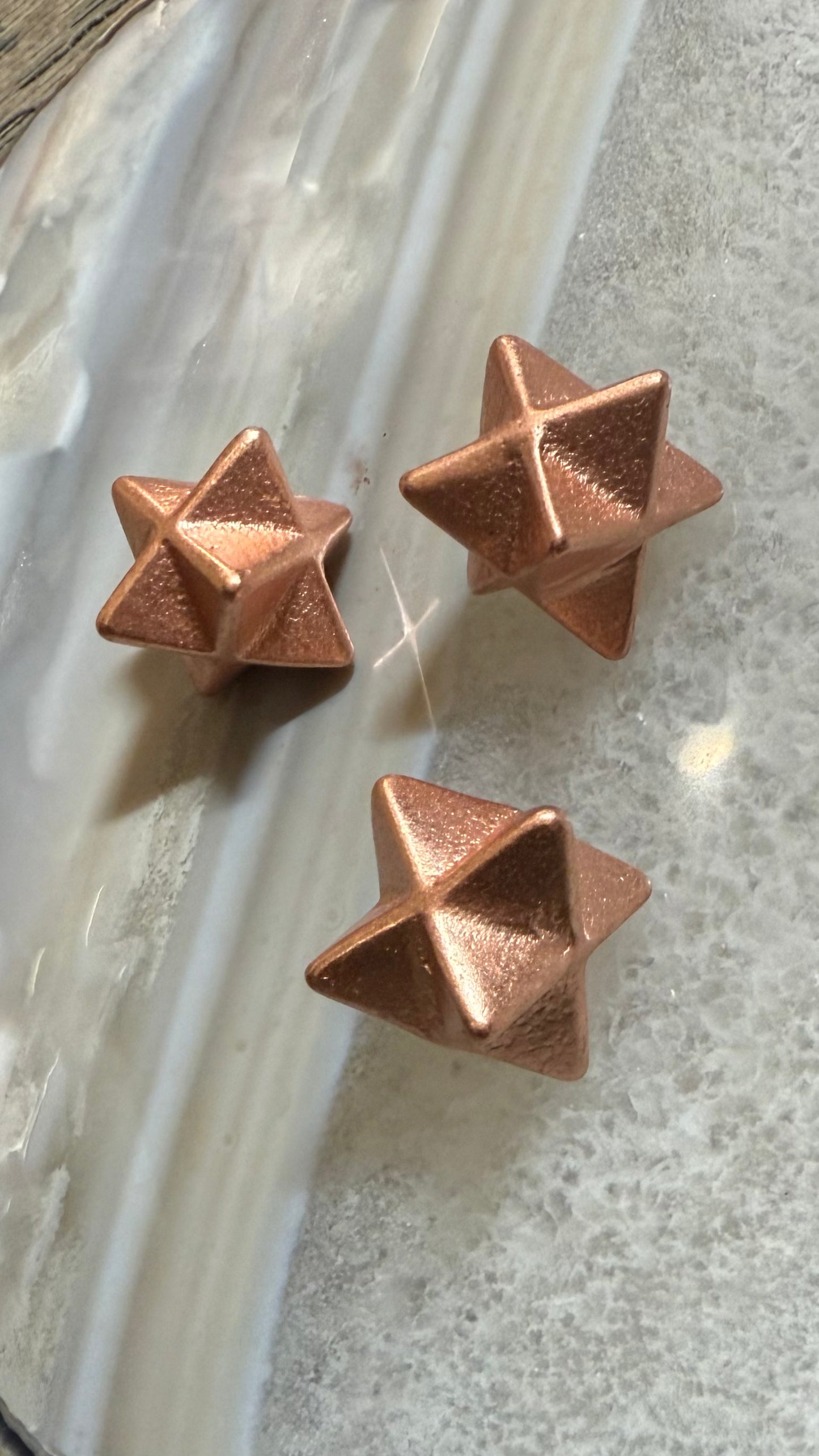 Copper Merkaba Large